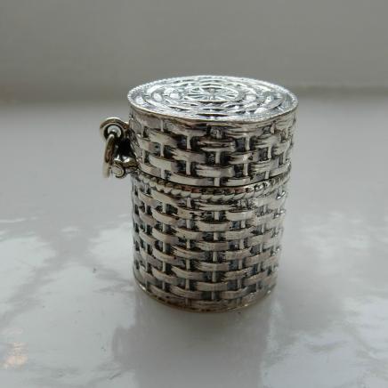 Photo of Sterling Silver Needle Thimble Holder